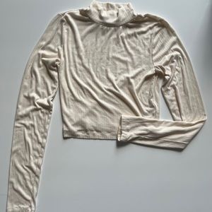 Sunday Best (from Aritzia) mock neck crop top